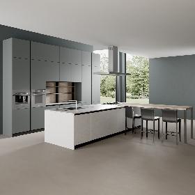 3D model Kitchen 3 Clean Empty Inside